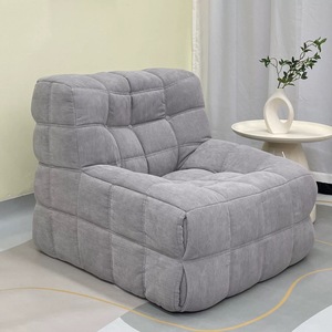 Minisit Modern French <strong>Single</strong> Tufted Velvet <strong>Bed</strong> Sectional <strong>Sofa</strong> Compression Living Room Furniture Washable Affordable Box <strong>Sofa</strong> - Product Image 1