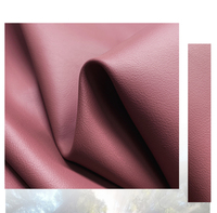 Fourniture de cuir de décoration intérieure Support en daim cuir PVC Rexine cuir synthétique bon marché