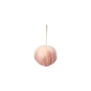 FaSoLa Gradient Bath Ball Spherical Pink Dual Use Foaming Scrubbing Bath Sponge For General Use - Product Image 4