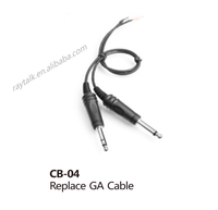 Tout nouveau câble audio d'avion 3.5mm pour Smartphone pour enregistrement casque d'aviation