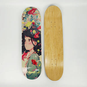 Tabla de <span class=keywords><strong>Skate</strong></span> Personalizada con Impresión, MOQ Bajo, en <span class=keywords><strong>7.75</strong></span>, 8, 8.25, 8.5 Pulgadas, Tabla de Madera de Arce Canadiense de 7 Capas para Skateboard - Product Image 1
