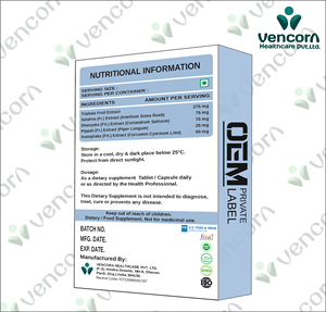 แคปซูลดูแลระบบย่อยอาหารพร้อมสารสกัดจาก triphala satahva dhanyaka pippali และ svetajiraka - Product Image 2