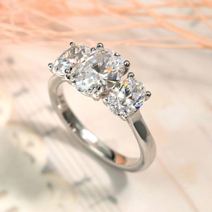 Anillo ovalado para parejas para mujer, joyería minimalista y elegante para los dedos - Product Image 1