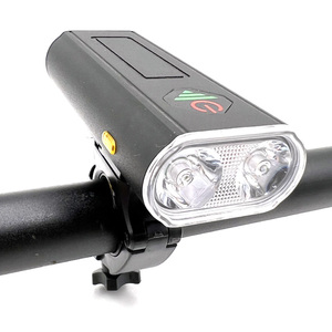 Nueva <span class=keywords><strong>Luz</strong></span> de <span class=keywords><strong>bicicleta</strong></span> de Metal 1300 Lumen USB tipo C linterna recargable MTB <span class=keywords><strong>bicicleta</strong></span> de carretera LED faro - Product Image 3