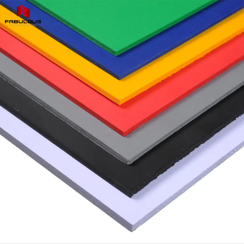 Fabrik benutzer definierte PVC-Blatt 3mm Kunststoff druck PVC-Schaum platte Zeichen