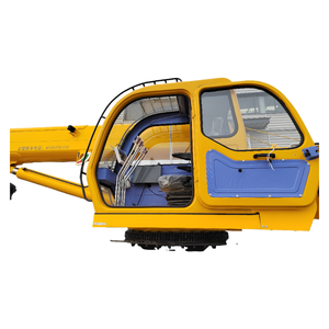 12 тонн гидравлический складной кронштейн кирпичный Грейферный блок подъемный кран с грузовиком - Product Image 5