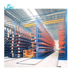 Lijin Industrial Pipe Rack System Metall Stahl Cantilever Racking Sperrholz Lager regal