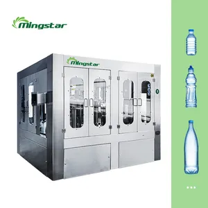 complete water bottle production auto washing filling capping 3in1 machine price making bottles