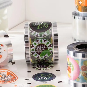 Film de scellage multifonctionnel pour gobelets de thé au lait, personnalisable, couleurs esthétiques, marque personnalisée - Product Image 4