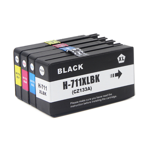 OCBESETJET para <span class=keywords><strong>Designjet</strong></span> Cartera de HP <span class=keywords><strong>Designjet</strong></span> <span class=keywords><strong>711</strong></span> T125 711XL <span class=keywords><strong>711</strong></span> XL <span class=keywords><strong>cartucho</strong></span> de tinta Compatible con la tinta de pigmento pa - Product Image 2