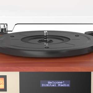 Other other — amplificateur audio et vidéo de maison, lecteur d'enregistrement en vinyle, DAB FM, CD, vinyle, plateau rétro, écouteurs bluetooth intégrés, haut-parleurs - Product Image 3