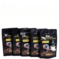 Café Latte Énergisant Noir Personnalisé OEM avec Extrait de Maca - Boisson Énergisante pour Hommes