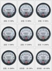 Manomètre <span class=keywords><strong>de</strong></span> <span class=keywords><strong>pression</strong></span> différentielle à structure compacte, boîtier en aluminium, sans alimentation électrique, performance stable - Product Image 4