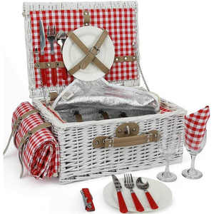 Cestas de Almacenamiento Rectangulares de Mimbre YRhome al por Mayor, Juego de Picnic para 2 Personas, Juego de Vino de Lujo, Ecológico, Personalizable, Multifuncional - Product Image 6