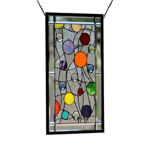 <span class=keywords><strong>Vitrail</strong></span> décor pour salle de bain <span class=keywords><strong>fenêtre</strong></span> <span class=keywords><strong>vitrail</strong></span> suspendu pour <span class=keywords><strong>fenêtre</strong></span> - Product Image 1