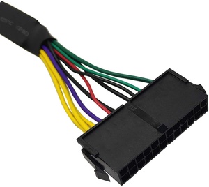 ATX 24 Pin PSU <span class=keywords><strong>Adapter</strong></span> Cable Với 30Cm 18AWG Điện Áp Tăng Chipset Cho HP Z420 Z620 Bo Mạch Chủ DC Đầu Ra Ứng Dụng Máy Tính - Product Image 3