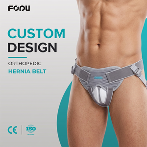 FODU Cinturón Ortopédico para Hernia Inguinal para Hombres, Soporte Ajustable para la Ingle con Doble Almohadilla, Soporte Transpirable para Hernia - Product Image 1