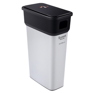 Cestino per la raccolta differenziata Ecosort 70 L grigio per uso ufficio - Product Image 2