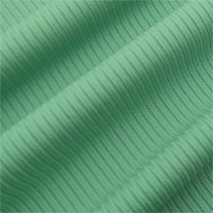 ไม่มีขั้นต่ำในการสั่งซื้อ ผ้าถักยางยืดโพลีเอสเตอร์แบบท่อ 2x1 สำหรับชุดโยคะ ชุดกีฬาผู้หญิง คอเสื้อ ชุดเดรส และผ้าพันแผล - Product Image 6