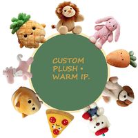 Porte-clés en peluche singe personnalisé avec aimant, en matière super douce, jouet boîte mystère