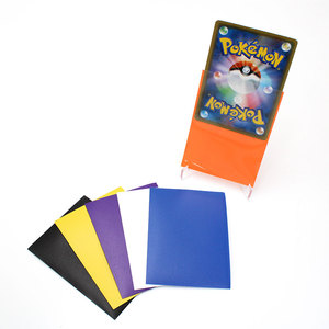 Maniche per carte opache <span class=keywords><strong>KMC</strong></span> Yugioh MTG carte da gioco personalizzate in plastica TCG carte collezionabili Deck Protector Board supporto giapponese - Product Image 5