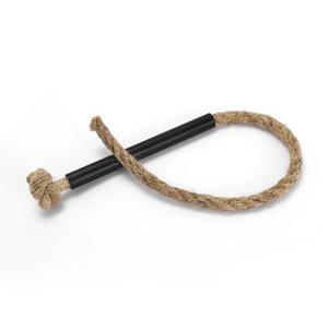 Cuerda de encendido de fuego Hike Mount de 29 cm, de cáñamo con mango de plástico, para camping, picnic, barbacoa y uso al aire libre - Product Image 1