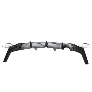 Tipo <span class=keywords><strong>R</strong></span> Style FRP Paraurti Posteriore Lip Pinne Spoiler Winglet Splitter Diffusore Per Honda Civic FD2 8th 2006-2009 - Product Image 2