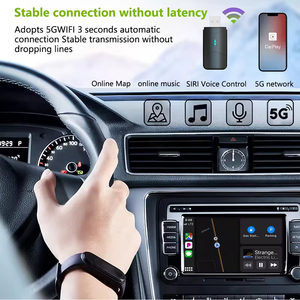 Nuevo Adaptador Inalámbrico 2 en 1 para <span class=keywords><strong>CarPlay</strong></span> y Android Auto con 1 Año de Garantía para la Mayoría de los Vehículos - Product Image 2