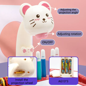 Jinming Hot Selling Educatief Speelgoed Voor Kinderen Tekenen Speelgoed Set Projectie Tekentafel Schilderij Bord - Product Image 4