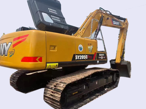 รถขุดตีนตะขาบ SANY SY205C มือสอง ขนาด 20 ตัน ลดราคาพิเศษ |   เครื่องขุดรุ่นปี 2016 ประหยัดน้ำมัน - Product Image 1