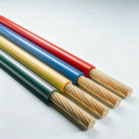 Kabel Listrik Tembaga Telanjang Berisolasi PVC 2/3/4/5/6 Inti untuk Instalasi