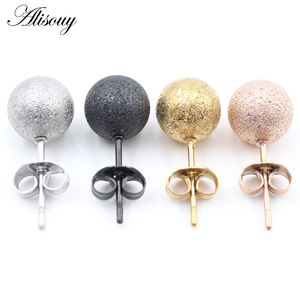 أقراط أذن بمسامير كروية مطفية ومجلففة من الفولاذ المقاوم للصدأ بوزن 20 جرام للبيع بالجملة أقراط أذن Punk أذن Tragus أقراط أذن للتثقيب للرجال والنساء - Product Image 5