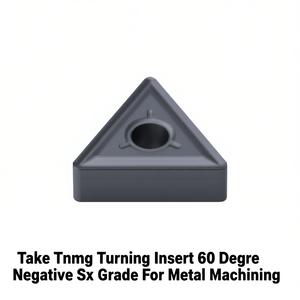 Ttake Tnmg Turning Insert 60 Degree Negative Sx Grade For Metal <b>Machining</b> - Product Image 2