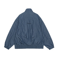 Blouson Bomber Coupe Ample pour Hommes Forts et Corpulents, Coupe-Vent Léger en Coton, Col Montant, Fermeture Éclair, Tailles 7XL 8XL 9XL 10XL