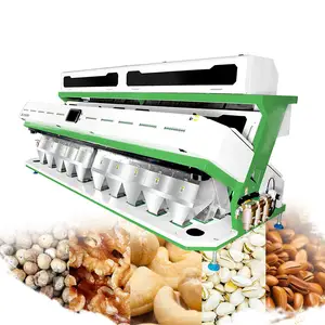 Nut roasting machine / nut roaster / grain roaster for peanut , soybean seed , barley color sorter