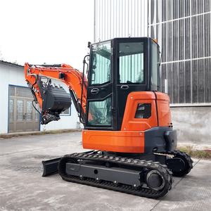 Máy xúc đào LOGWAY Digger có thể tùy chỉnh màu sắc, máy xúc đào bánh xích chạy dầu, giá máy xúc đào động cơ Kubota/<span class=keywords><strong>Yanmar</strong></span> để bán - Product Image 2