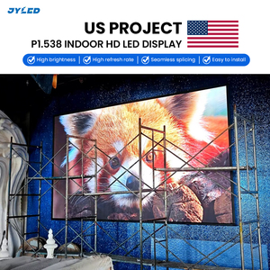 จอแสดงผลวิดีโอวอลล์ LED แบบไร้รอยต่อ HD สำหรับภายในอาคาร P1.2 P1.53 P1.8 ตัวเครื่องอะลูมิเนียมหล่อขึ้นรูป พร้อมบริการด้านหน้า ตัวเลือก Nationstar & Kinglight - Product Image 5