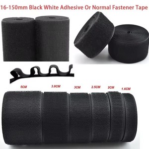 <span class=keywords><strong>Sangle</strong></span> auto-adhésive à boucles et crochets de 50 mm, à coudre, 100 % polyester, pour chaussures, sacs et vêtements - Product Image 2