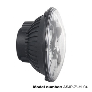 ไฟหน้า LED ทรงกลม Emark ขนาด 7 นิ้ว 48W ไฟสูง-ต่ำ สำหรับรถจี๊ปแรงเลอร์ TJ JK แลนด์โรเวอร์ ดีเฟนเดอร์ ฮัมเมอร์ H1 <span class=keywords><strong>H2</strong></span> - Product Image 3