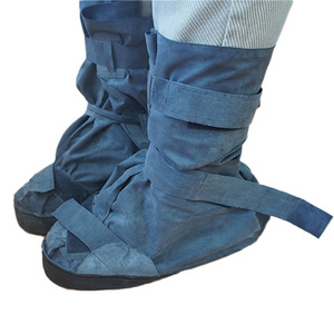 Couvre-chaussures de sécurité anti-virus en caoutchouc à fond souple résistant aux alcalis acides - Product Image 4