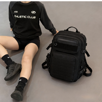 Sac à dos tactique de sport, système MOLLE, imperméable, polyester 900D, durable, léger, pour la salle de sport, l'extérieur, l'usage quotidien, compartiment pour ordinateur portable