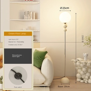 โคมไฟตั้งพื้น LED สุดสร้างสรรค์แบบทันสมัยโซฟาเหล็กอลูมิเนียมตกแต่งด้วยตัวเครื่องสแตนเลสแฟชั่นบุคลิกภาพสำหรับห้องนั่งเล่น - Product Image 2