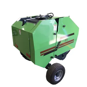 High Performance Farm Tractor Driven Mini Round Baler Straw Hay Baler Grass For Sale