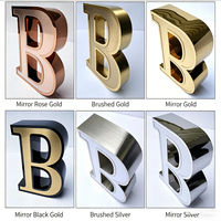Letras 3D Personalizadas de Acrílico con Iluminación LED Frontal, Letrero con Logotipo de Empresa, Control Remoto, IP54 Impermeable, Luces Multicolor para Edificios/Tiendas
