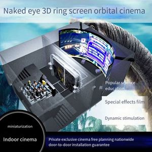 Cine 3D Inmersivo para Parques Temáticos, Teatro Volador Profesional en Venta, Teatro Volador de Realidad Virtual - Product Image 3