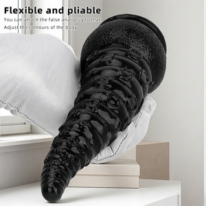 Plug Anale Portatile a Forma di Polpo Alieno con Tentacoli Estesi, Frusta Anale per Uso SM, Adatto sia per Uomini che Donne, per Adulti - Product Image 1