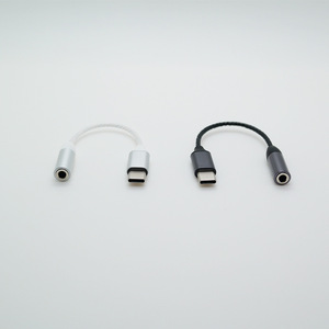 Zhensheng <b>Type</b>-<b>C</b> To 3.5mm Audio <b>Adapter</b> Cable 24 Bit Digital Decoding With Silver Plated Copper Wire - Product Image 2