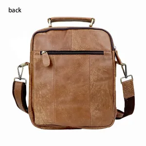 กระเป๋าหนังวัวแท้ AndoBag รุ่นวินเทจ สะพายข้าง/สะพายไหล่ สำหรับผู้ชาย กระเป๋าสะพายธุรกิจ กระเป๋าถือขนาดใหญ่ รุ่น 1535 - Product Image 3