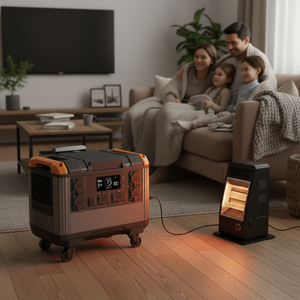 <b>Camping</b> Portable Station Battery Solar <b>Generator</b> Home UPS Energy Storage 2400W Pure Sine Wave Wireless Charging T30&UC400 Powerf - Product Image 1