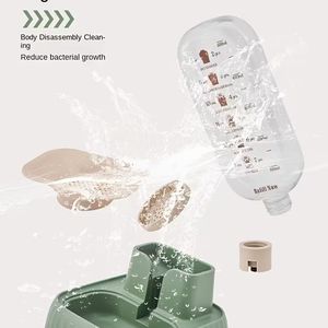 Distributeur automatique de nourriture pour chats de grande capacité avec un distributeur d'eau à gravité, adapté aux chats d'intérieur - Product Image 4